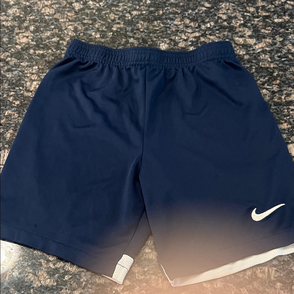 Nike Men's Dark Blue Athletic Shorts